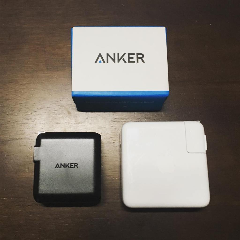 MacbookPro 2017 の充電にも使える「 Anker USB Type-C with Power Delivery 30W 」をamazonUSAで購入してみた