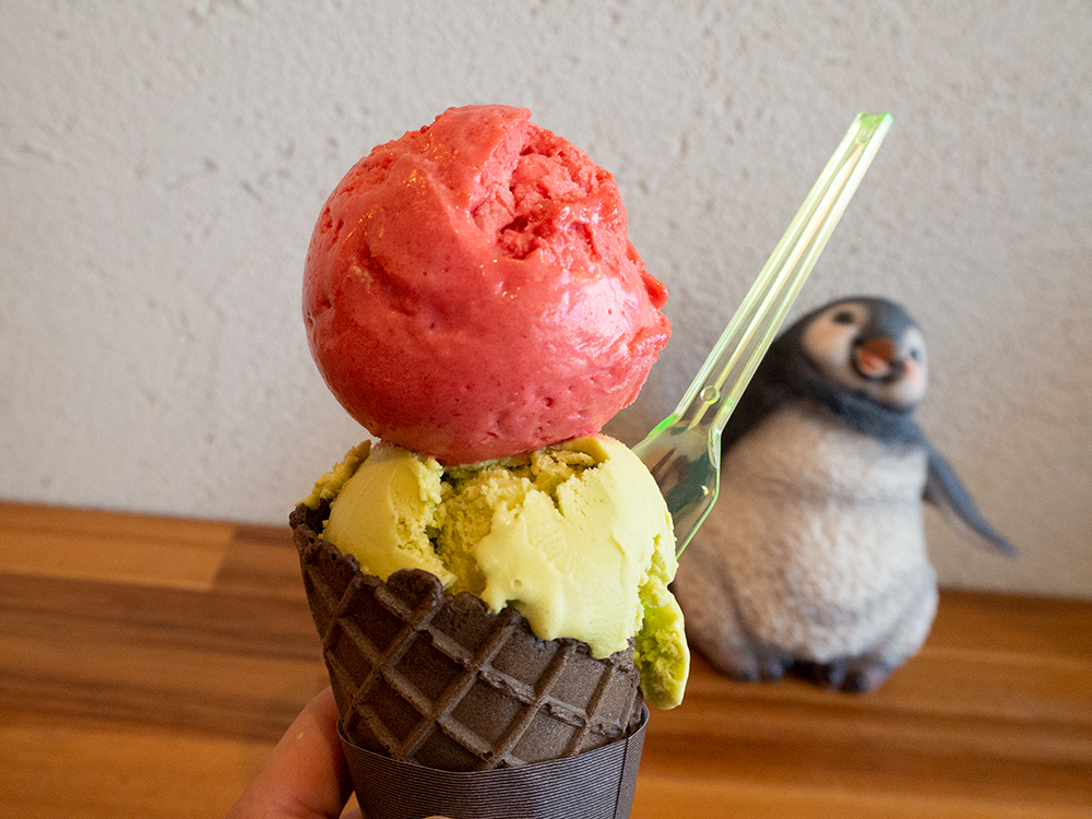 濃厚ジェラート @ 鹿児島菓子舗&nbsp;山下のアイスクリーム屋さん